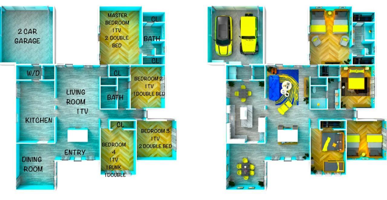 Pool House, 20 Minutes From Dt 4Bdr For 10 Guests - Winkleman Villa Houston Exterior photo