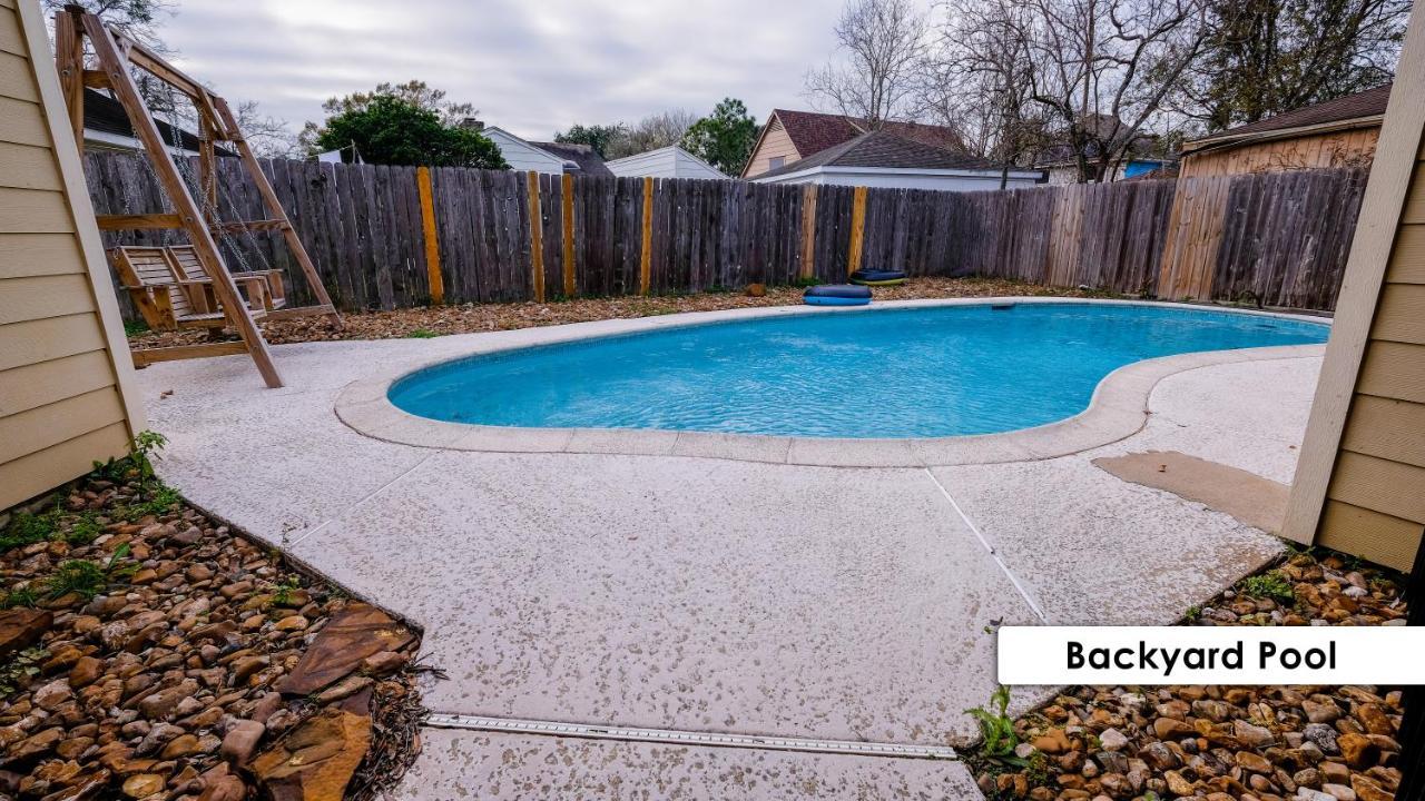 Pool House, 20 Minutes From Dt 4Bdr For 10 Guests - Winkleman Villa Houston Exterior photo